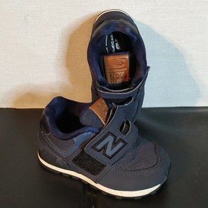 New Balance Kids Sneakers - Navy and Brown